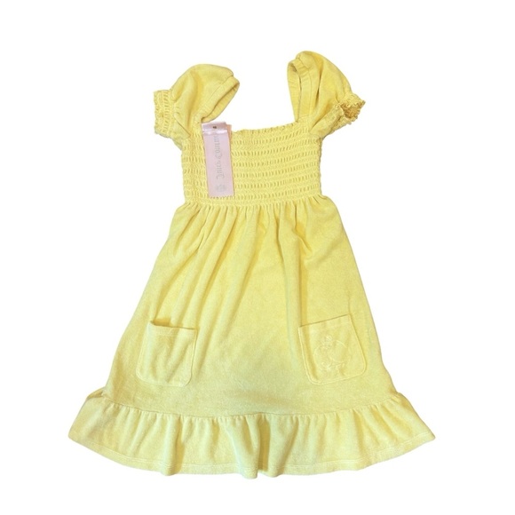 NWT vintage Juicy Couture terry cloth baby doll dress size small Y2K coquette - Picture 8 of 9
